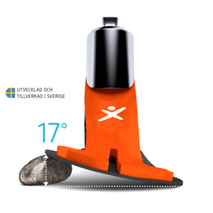 17 degrees that make all the different for a foot prosthetics